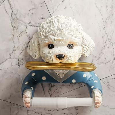 TEMU Dog -mounted , Bathroom Dispenser, Decorative Organizer For Bathroom Towel