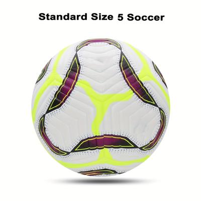 TEMU Sports Football For Adults, Suitable For Matches, Training, And Entertainment, With Good , Durability, And Heat Design