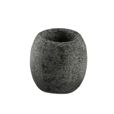 TEMU 1pc Natural Granite Sauna Aromatherapy Stone Cup, Round Essential Oil Holder For Spa And Sauna Room - Fenridan, Aromatherapy Accessories