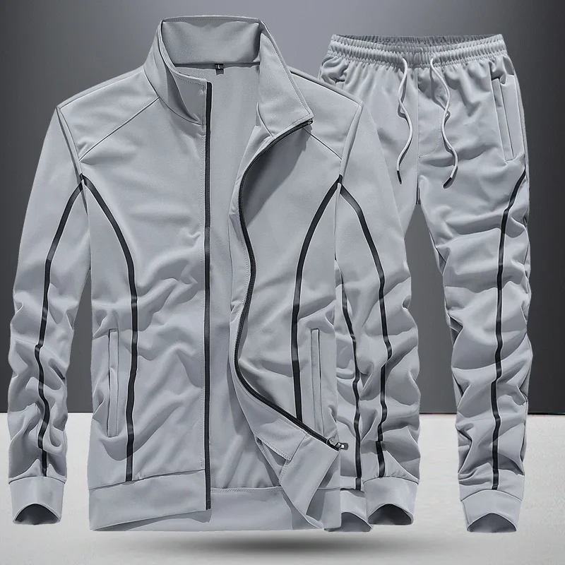 Combinaisons de Sport surdimensionnées pour hommes, ensemble de gymnastique, ensembles de course, basket-ball, Jogging, Fitness, entraînement, survêtement de Sport chaud pour hommes 7XL