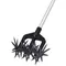 Cultivateur rotatif découseur de pelouse de jardin, motoculteur rotatif de jardinage réglable et outil de culture de jardin à main outil de labour du sol