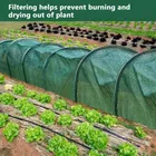Filet d'ombrage tunnel pour serre, cerceaux Everche portables, jardin extérieur, cour, plante végétale de ferme, 3m