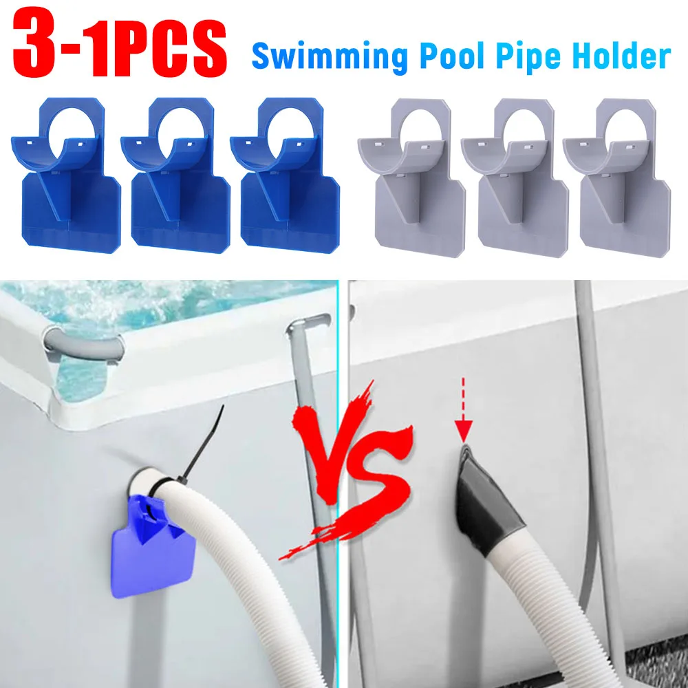 Support de tuyau de piscine hors sol Intex, supports de montage, supports de tuyaux, accessoires de piscine, 30-38mm, 3-1 pièces