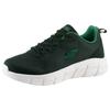 Sneaker SKECHERS "Bobs Sport™ B Flex – Chill Edge", Herren, Gr. 45, schwarz (schwarz, grün), Mesh, Lederimitat, kontrastfarbene Details, sportlich, Schuhe, Chunky Sneaker, Schnürschuhe in veganer Verarbeitung