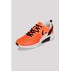 Sneaker CAMP DAVID, Herren, Gr. 41, orange, Textil, Synthetik, Leder, Strukturmuster, casual, Schuhe, mit Wechselfußbett