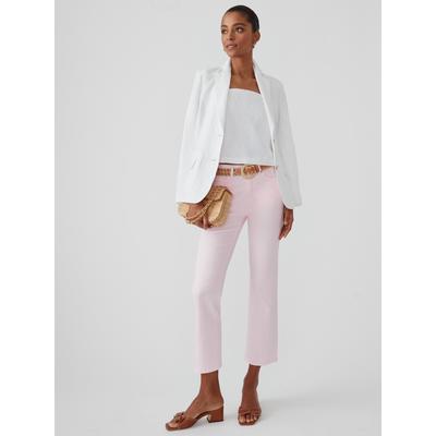 J.McLaughlin Women's Dakota Jeans Light Pink, Size 8 | Cotton/Denim