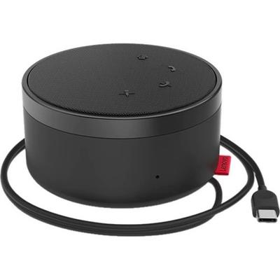 Lenovo Go - Speakerphone Hands-Free - Wired - Usb-C - Storm Gray, Thunder Black - Certified For Microsoft Teams