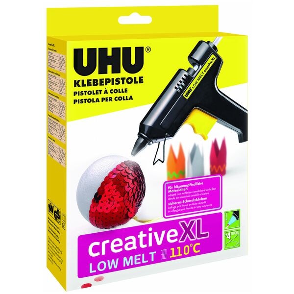 UHU Heißklebepistole »creative XL LOW MELT 110°C« schwarz Image
