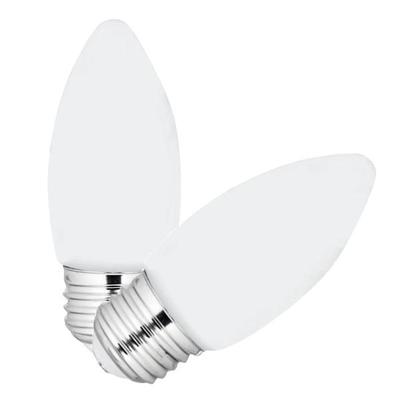 Feit Electric 21385 - FLAME FR 60W 27K DIM FIL 2PK Decorative Chandelier Antique Filament LED Light Bulb