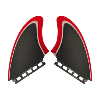 NEW Surfboard Fin Future KEEL Twin fin Keel Fins Honeycomb Fiberglass Tri-color for Longboard