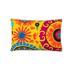 Excelsa Kissen Delhi Baumwolle 45x30 cm mehrfarbig Image