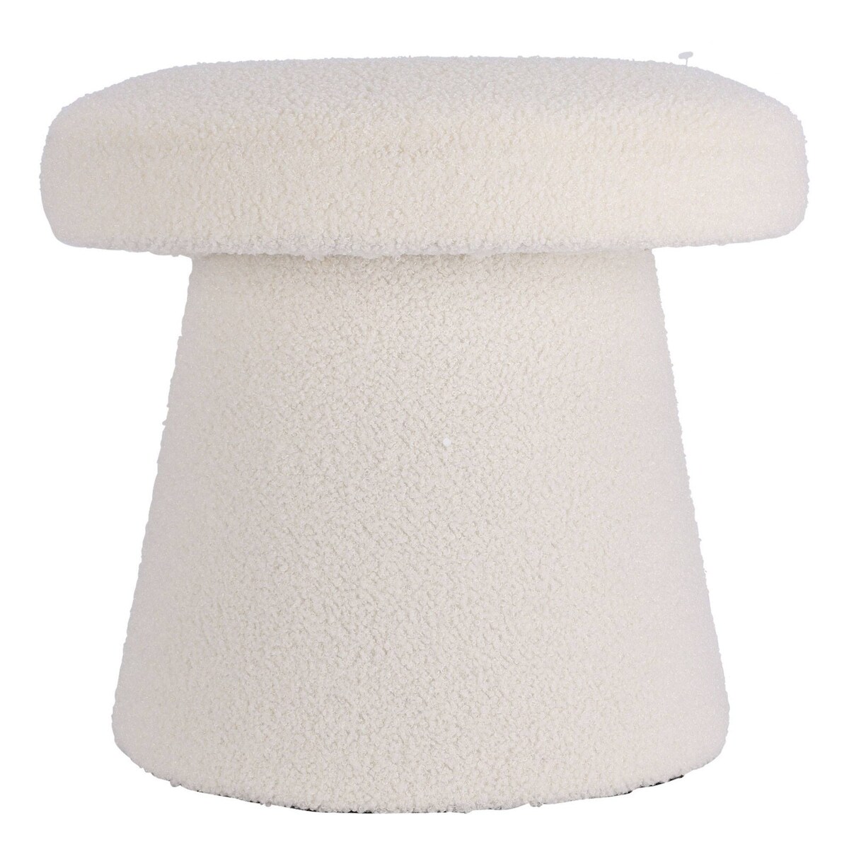 WellHome - Mushroom Hocker mit Fußstütze, weiß, Ø43x38cm Image