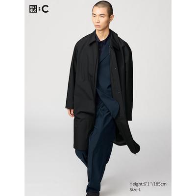 Uniqlo - Blocktech Single Breasted Coat - Black