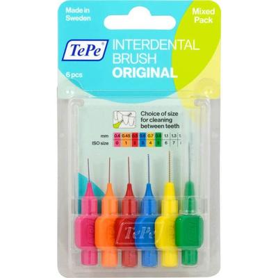 TePe TEPE Interdentalbürste gemischt 6 Stk