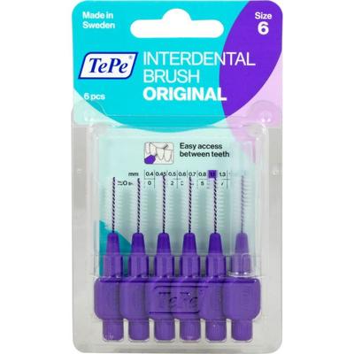 TePe TEPE Interdentalbürste 1,1mm lila 6 St