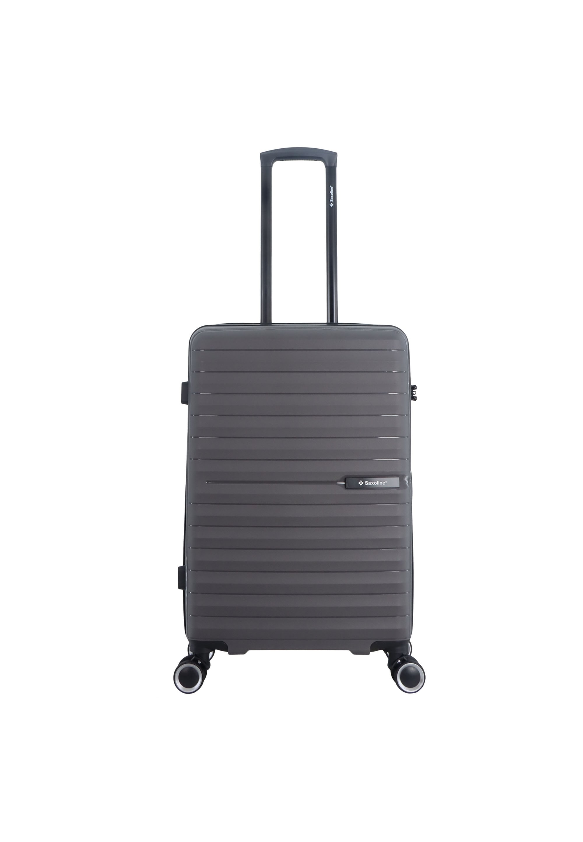 Koffer SAXOLINE "Fiesta", Gr. B/H/T: 46 x 67 x 25, grau, Polypropylen, casual, Koffer, aus stabilem Polypropylen Image