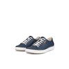 Sneaker ECCO "SOFT 7 W", Damen, Gr. 38, blau (marine), Leder, sportlich, Schuhe, mit Label, Freizeitschuh, Halbschuh, Schnürschuh, schmale Form