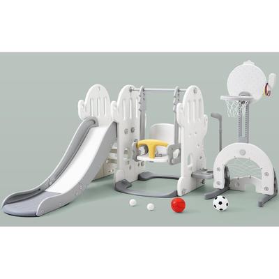 7 in 1 Toddler Slide and Swing Set for Kids