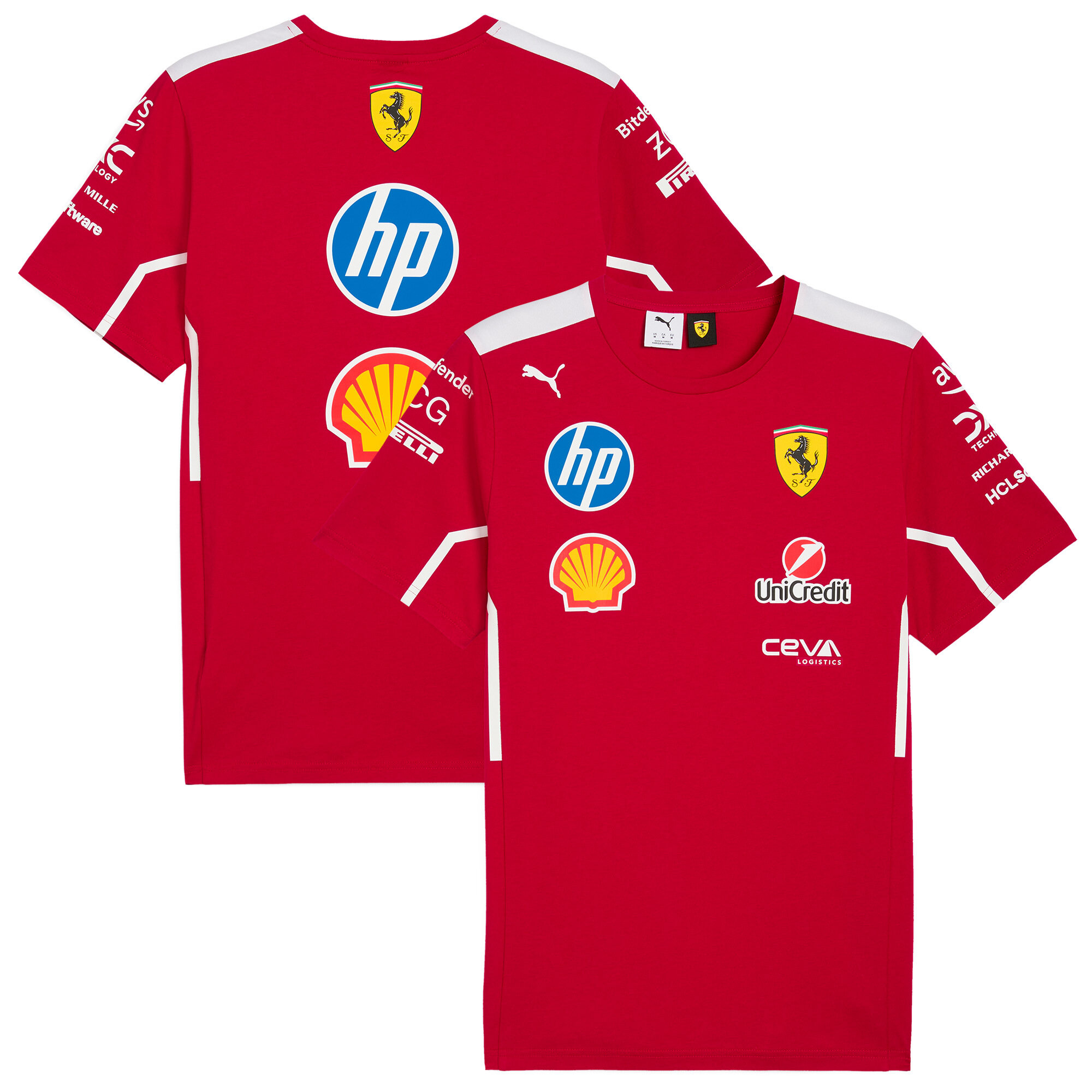 Scuderia Ferrari 2025 Team-T-Shirt – Damen Image