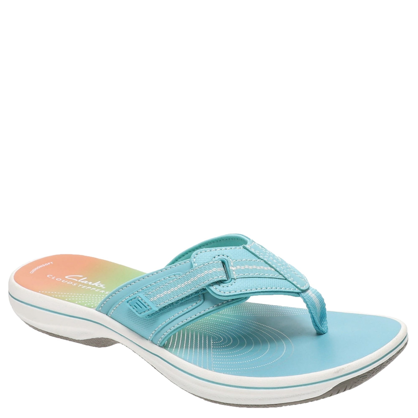 Clarks Breeze Sea - Womens 11 Blue Sandal Medium
