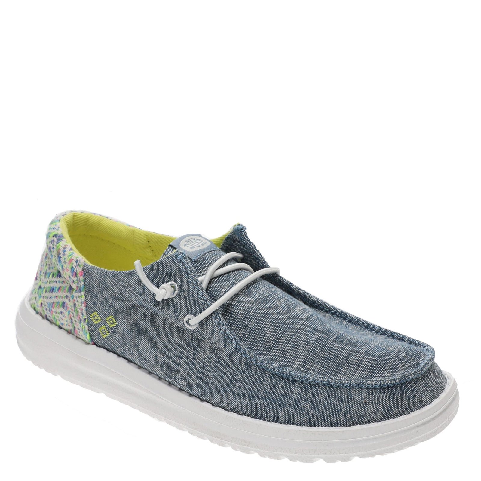 Hey Dude Wendy Funk Surf Baja - Womens 8 Blue Slip On Medium