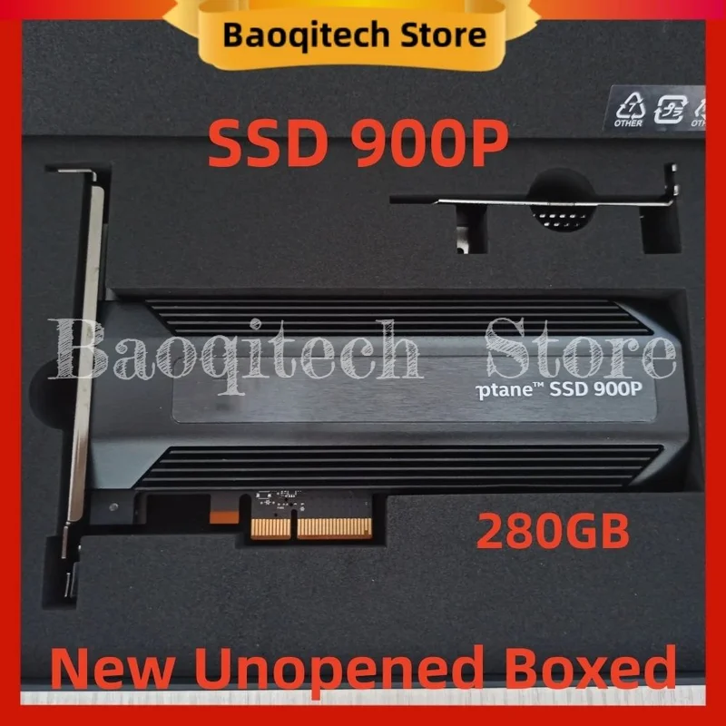 Original SSD 900P 905P Serie 280G 480G PCIE SSD AIC PCIe X4 3D XPoint SSDPED1D280GASX AIC/HHHL 10DWPD/5.11PBW Für INTEL Optane Image