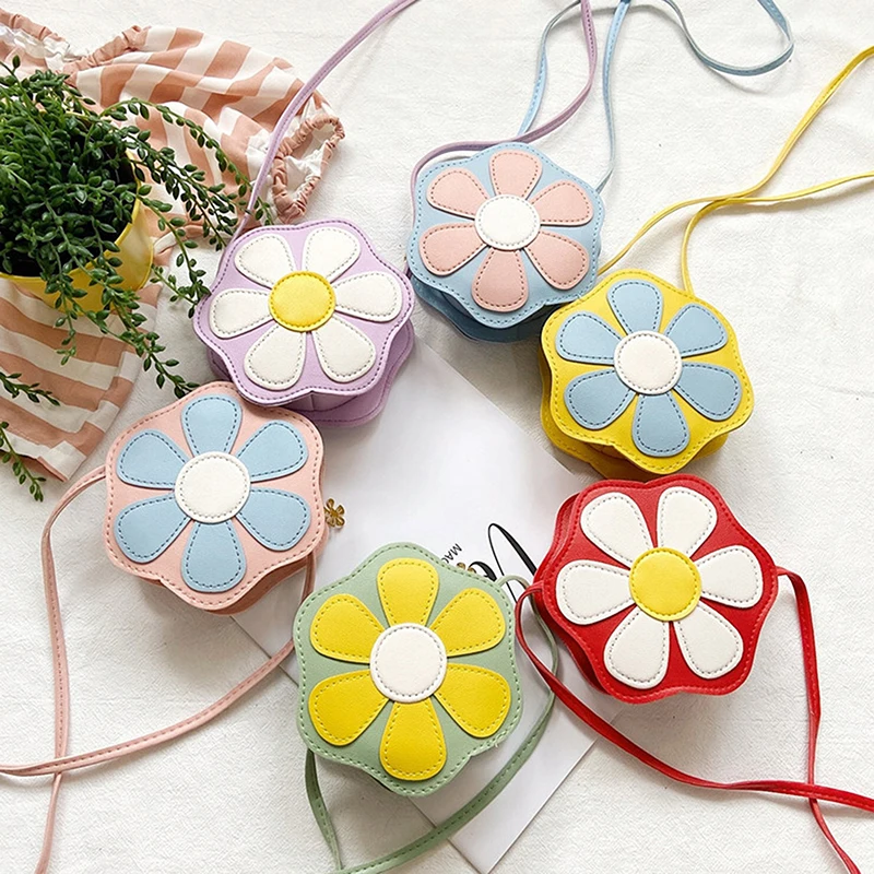 Kleines Mädchen Prinzessin Tasche Baby Mädchen Tasche Herbst und Winter Mode super süße Kinder Umhängetasche Blumen Taschen für Mädchen