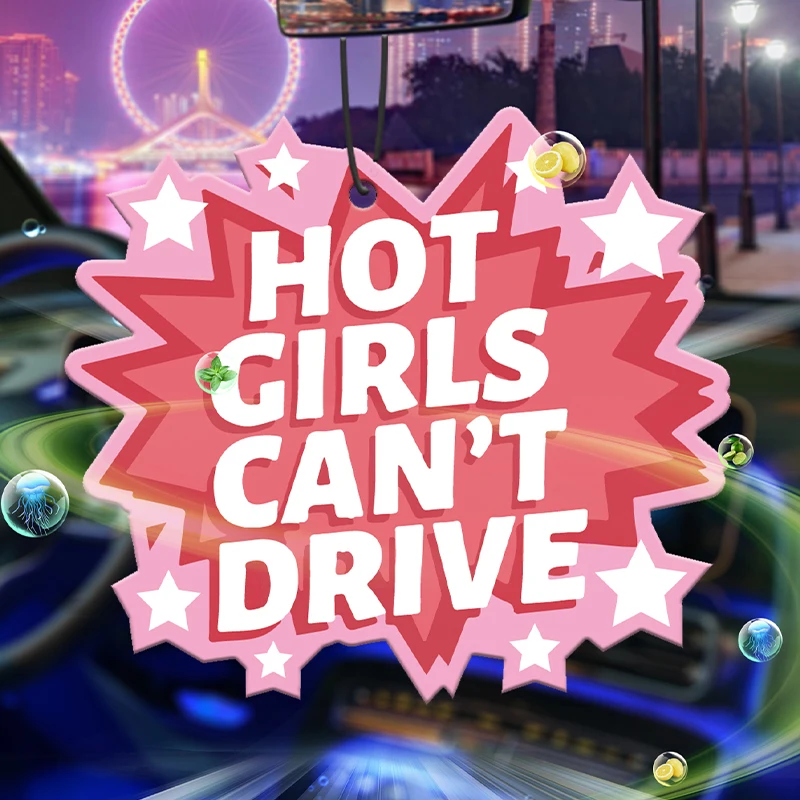 HEISSE MÄDCHEN CAN'T DRIVE Girl Car Aromatherapie Lufterfrischer Kleiderschrank Natürliche Aromatherapie Orchidee und Britischer Birnenduft Image