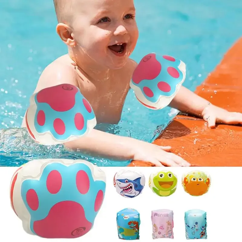 Kinder schwimmt schwimmen Wasser flügel Pool schwimmt Arm schwimmt Schwimm armband Kleinkind Float schwimmt Schwimm ringe aufblasbares Float Pool Spielzeug Image