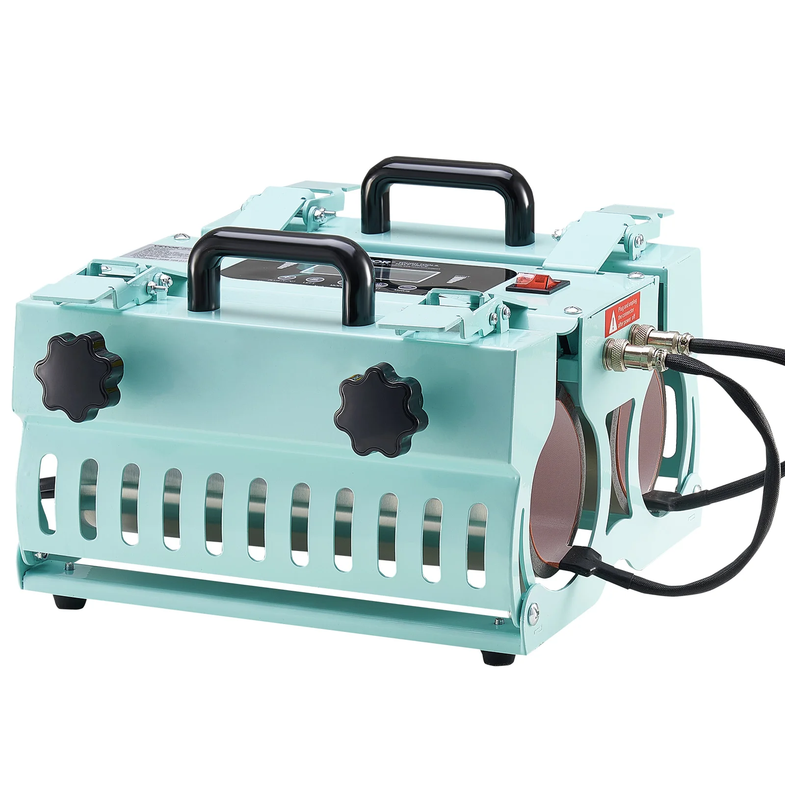 SucceBuy Tumbler-Heißpressmaschine, 2 Stationsheizungen, 11–30 Unzen, Tassenpresse, Tumblerpresse, Sublimationsbecher, Tassen und Becher, 19,6 lbs Image