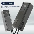 Custodia in TPU Sikai per Xiaomi 165W Power Bank 10000mAh PB1165MI con cavo USB C integrato Custodia da viaggio per caricabatterie portatile