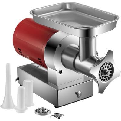 Mophorn - Elektrischer Fleischwolf von , 300 kg/Stunde, 1100 w, 1,5 ps, 2 Platten und Wurstset, Image