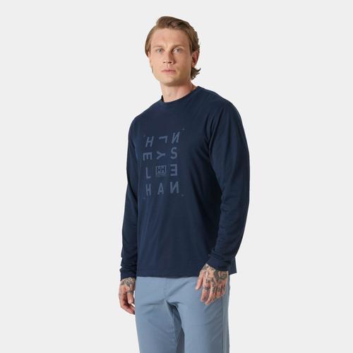 Helly Hansen Skog Graphic Long Sleeve Tee Herren L