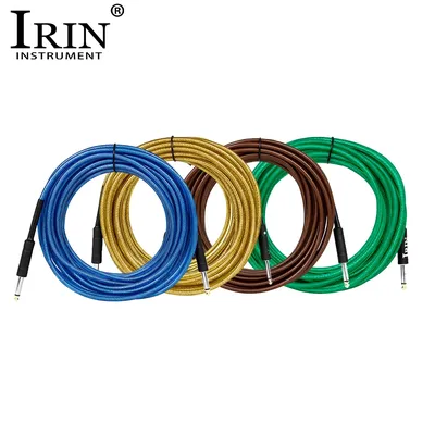 IRIN Guitar Cable Wire Cord Jack Line Audio Cable Noise Reduction Line Shielded Cable 3/6/10 M Amp