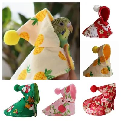 Lovely Bird Clothes Colorful Cover Dress Up and Protect Your Pet Parrots Comfortable Bird Cloth