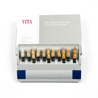 Vita 3D Master Dental Lab Bleach Shade Guide 29 Colors Teeth Whitening Comparing Toothguide