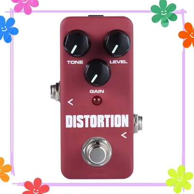 Kokko Distortion Electric Guitarra Effect Peda Two-stage Distortion Connection Effect True Bypass