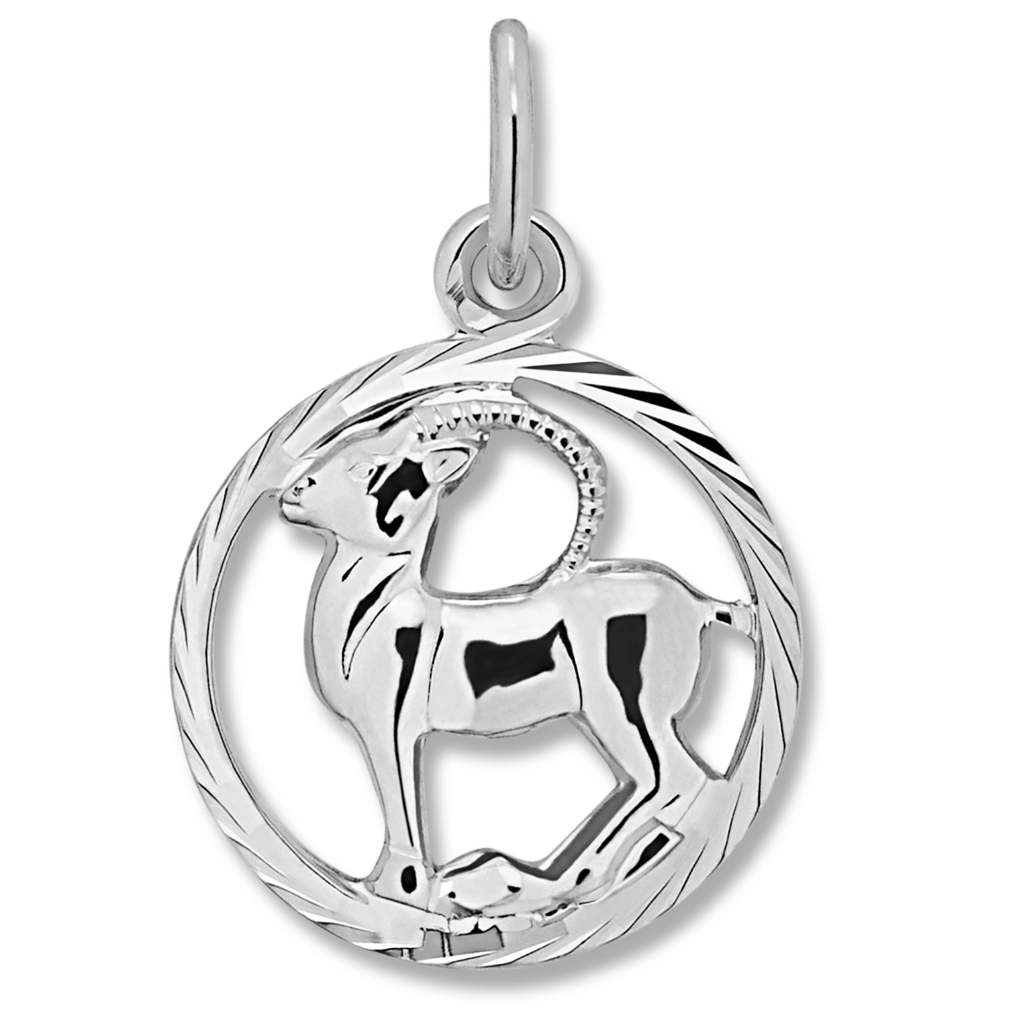 Sternzeichenanhänger ONE ELEMENT "Sternzeichen Anhänger aus 925 Silber", silber, Schmuckanhänger, Damen, Steinbock, Silber 925 (Sterlingsilber), das perfekte Geburtstagsgeschenk für Frau und Mann Image