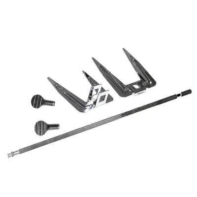 Chicken Forks Chicken Roaster Fork Grill Fork w/ Screws Square Axes Forks BBQ Chicken Fork for Outdoor Grills Wholesales