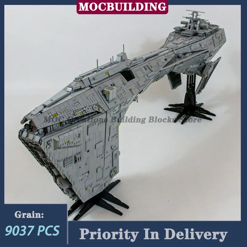 Space Movie Support Ship Set Maßstab 1:200 Modellbausteine MOC Fighter Collection Spielzeug Geschenke Image