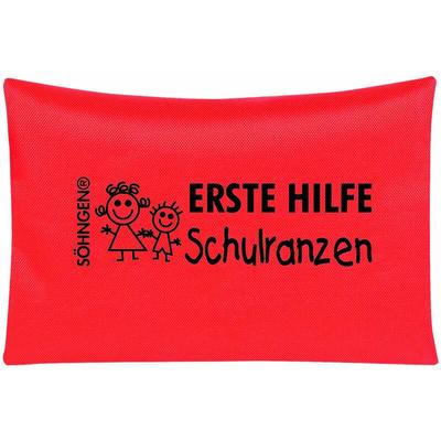Söhngen - Erste-Hilfe Schulranzen orange Notfall-Set für Kinder Image