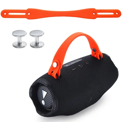 Silicone Detachable Speaker Grip Tape with 2 Pair Screws Anti-slip Outdoor Travel for JBL Xtreme 2/