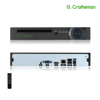 XMeye 16ch 4K NVR Face Recognition H.265+ Onvif Network Video Recorder 1 HDD 24/7 Recording Onvif