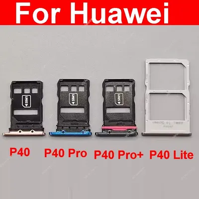 Sim Card Tray Adapter For Huawei P40 Pro Plus Lite 4G 5G SIM Card Slot Socket Holder Card Reader