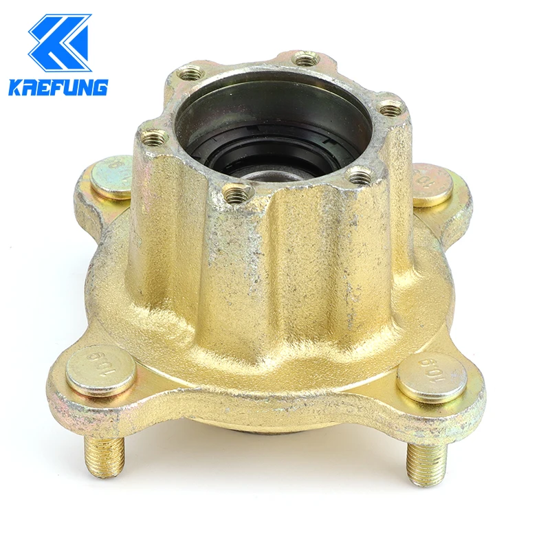 Vorne 110mm * 4 m10 Bolzens cheibe Brems radnabe passend für China Kandi 150cc 200cc Go Kart Buggy Karting ATV Quad Bike Zubehör Image