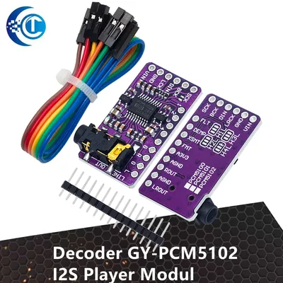 Schnitts telle i2s pcm5102a dac decoder GY-PCM5102 i2s player modul für raspberry pi phat format Image