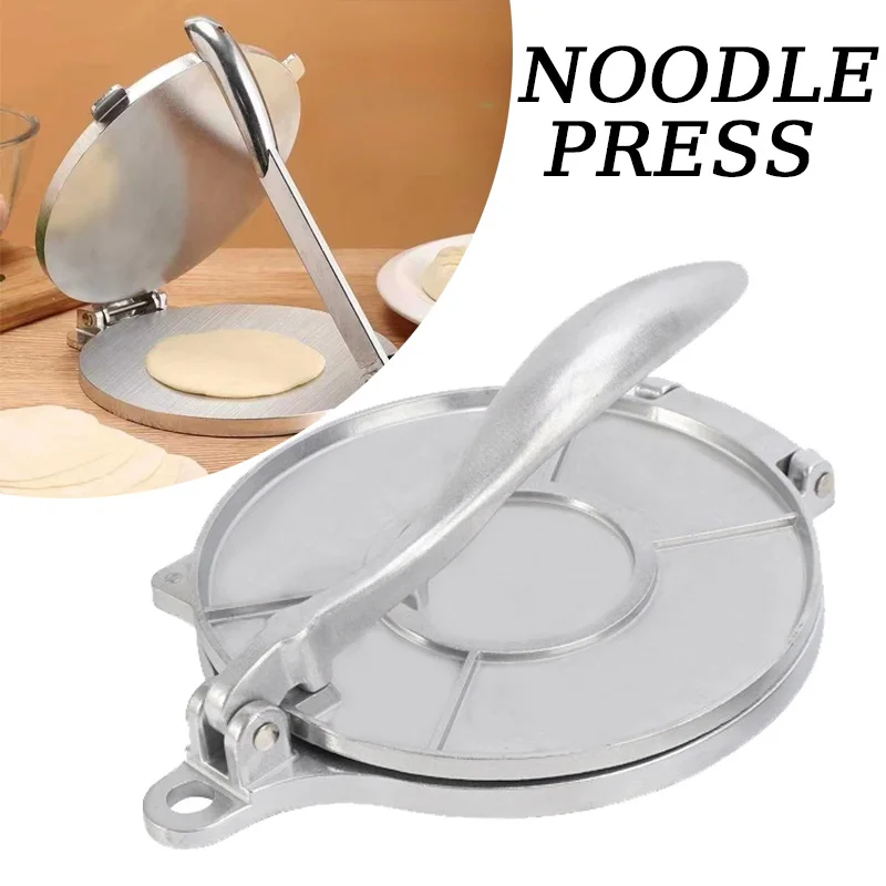 1pc Tortilla Presse Maker Aluminium Legierung Manuelle Mais Tortillas Teig Drücken Werkzeuge Küche Backformen Kochen Zubehör Image