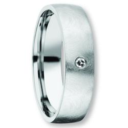 Diamantring ONE ELEMENT Gr. 52, silber, Fingerringe, Damen, 52, Silber 925 (Sterlingsilber), Damen Silber Schmuck Freundschaft / Partner