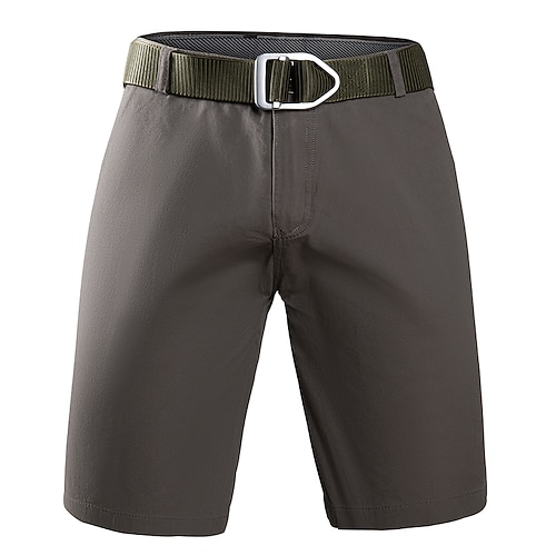 Herren Shorts Kurze Hosen Kleid-Shorts Sommer-Shorts Arbeitsshorts Kurze Golfhosen Knopf Multi Pocket Glatt Komfort tragbar Knielänge Outdoor Sport Täglich Modisch Brautkleider schlicht Schwarz Braun Image
