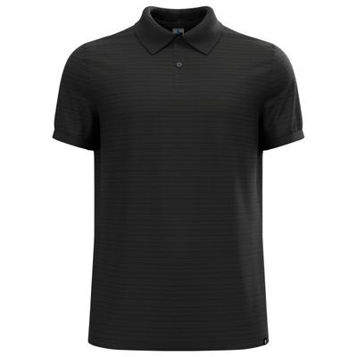 Odlo - Ascent Natural Polo Shirt S/S - Polo-Shirt Gr L schwarz